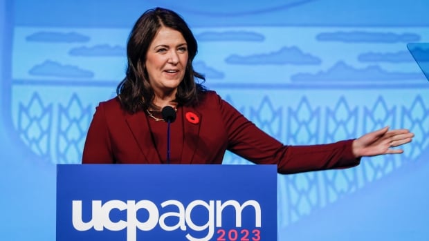 Danielle Smith’s UCP base has big demands. She’s wary of going quite that far